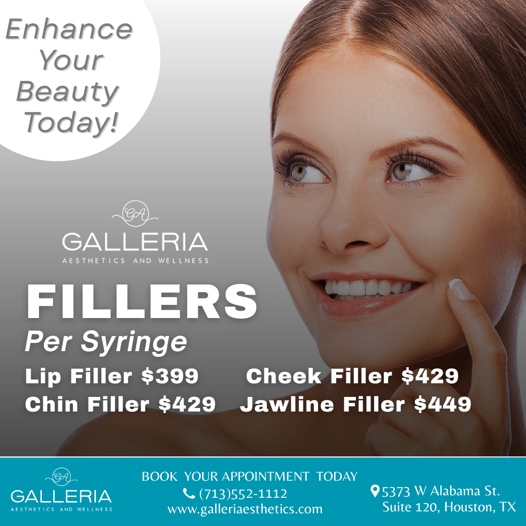 Filler campaign ad creative for Galleria Aesthetics