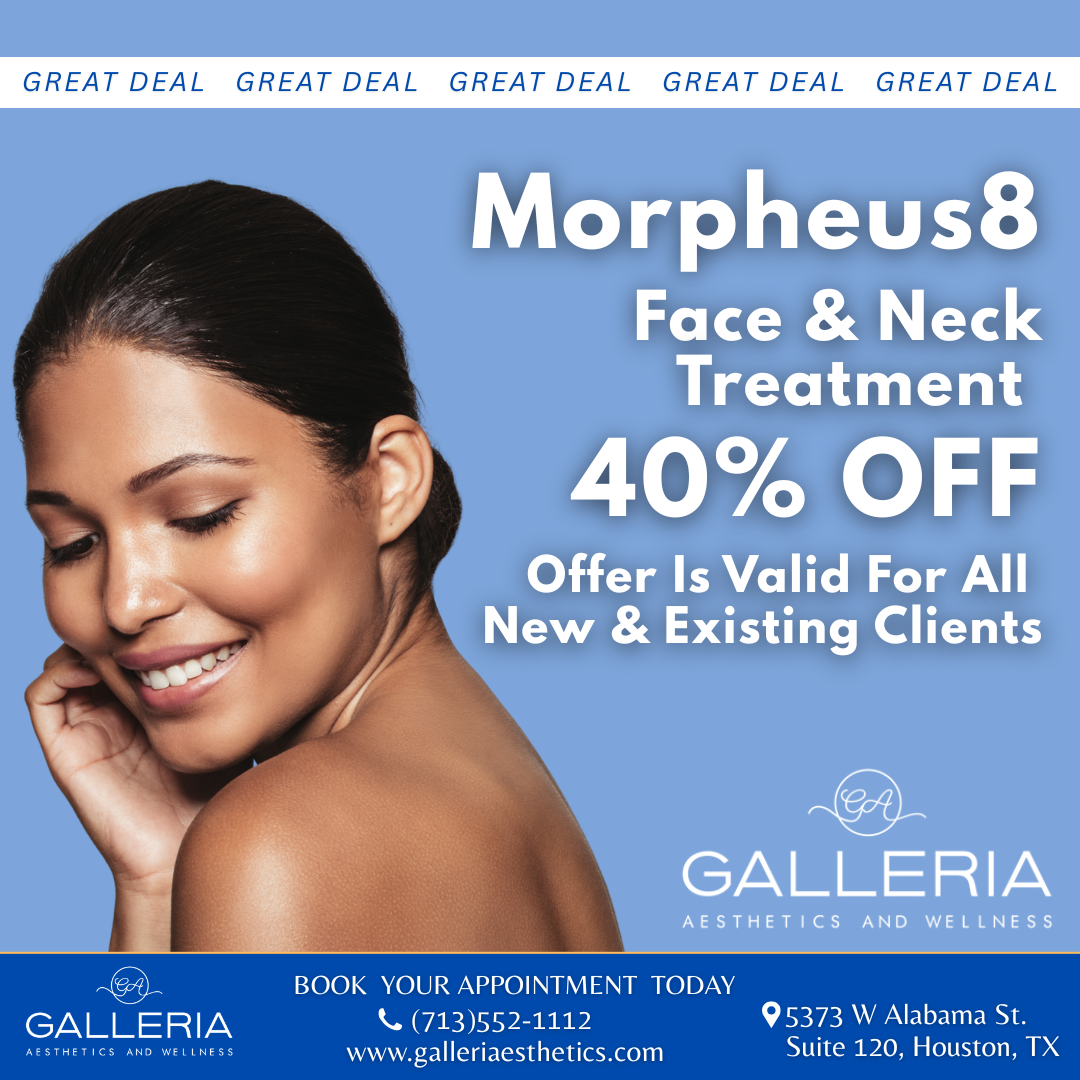 Morpheus8 campaign ad creative for Galleria Aesthetics